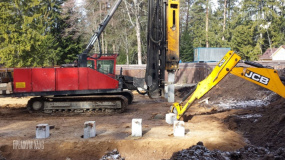 Свайное поле. Забивка свай. - 7