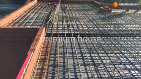 Армирование монолитной плиты перекрытия на отметке 3200 - 7