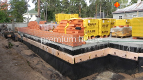 Сестрорецк Возведение первого этаж - 11