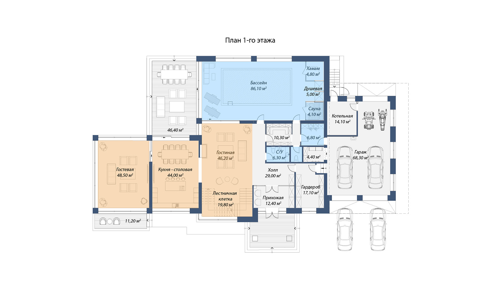 Планировка План 2-ого этажа