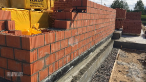 Стены 1ого этажа, Киссолово - 11