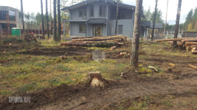 Подготовительные работы. Дом Райт - 1