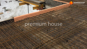 Плита перекрытия 1-го этажа дома. Охта с баней - 5