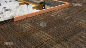 Плита перекрытия 1-го этажа дома. Охта с баней - 5