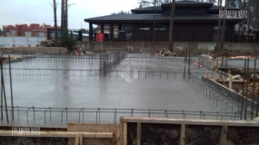 Фундаментная плита. Дом Райт - 9