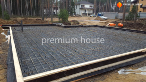 Фундамент бани. Охта с баней - 3