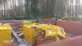 Кирпичная кладка охта-парк - 16