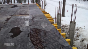 Перекрытие 1-го этажа. Репино Парк - 2