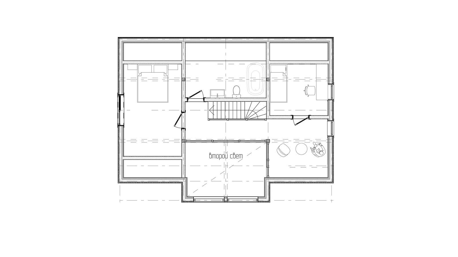Планировка 2 этаж