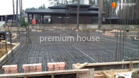 Фундаментная плита. Дом Райт - 7