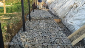 Подпорная стенка, Габионы, Киссолово - 7