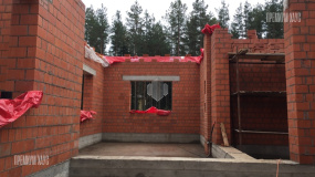 Кладка стен из кирпича 1 этажа - 3