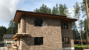 Подшивка свесов из лиственницы - 4