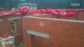 Кладка стен 2-го этажа - 14