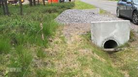 Заезд на участок, Энколово К - 1