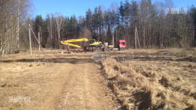 Земляные работы, Кингесеп - 1