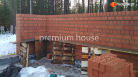 Стены и колонны 1-го этажа. Репино Парк - 4