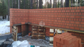 Стены и колонны 1-го этажа. Репино Парк - 4