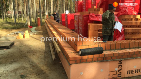 Кирпичные стены 1ого этажа, Энколово 12 - 4