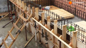 Армирование и заливка стен бассейна - 11