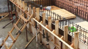 Армирование и заливка стен бассейна - 11