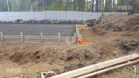 Фундаментная плита. Финский бриз - 1