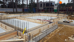 Фундаментная плита. Дом Райт - 11