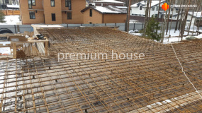 Плита перекрытия 1-го этажа дома. Охта с баней - 2