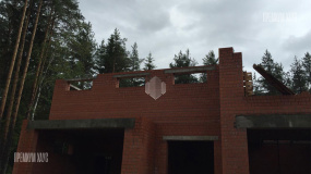 Кирпичная кладка охта-парк - 6