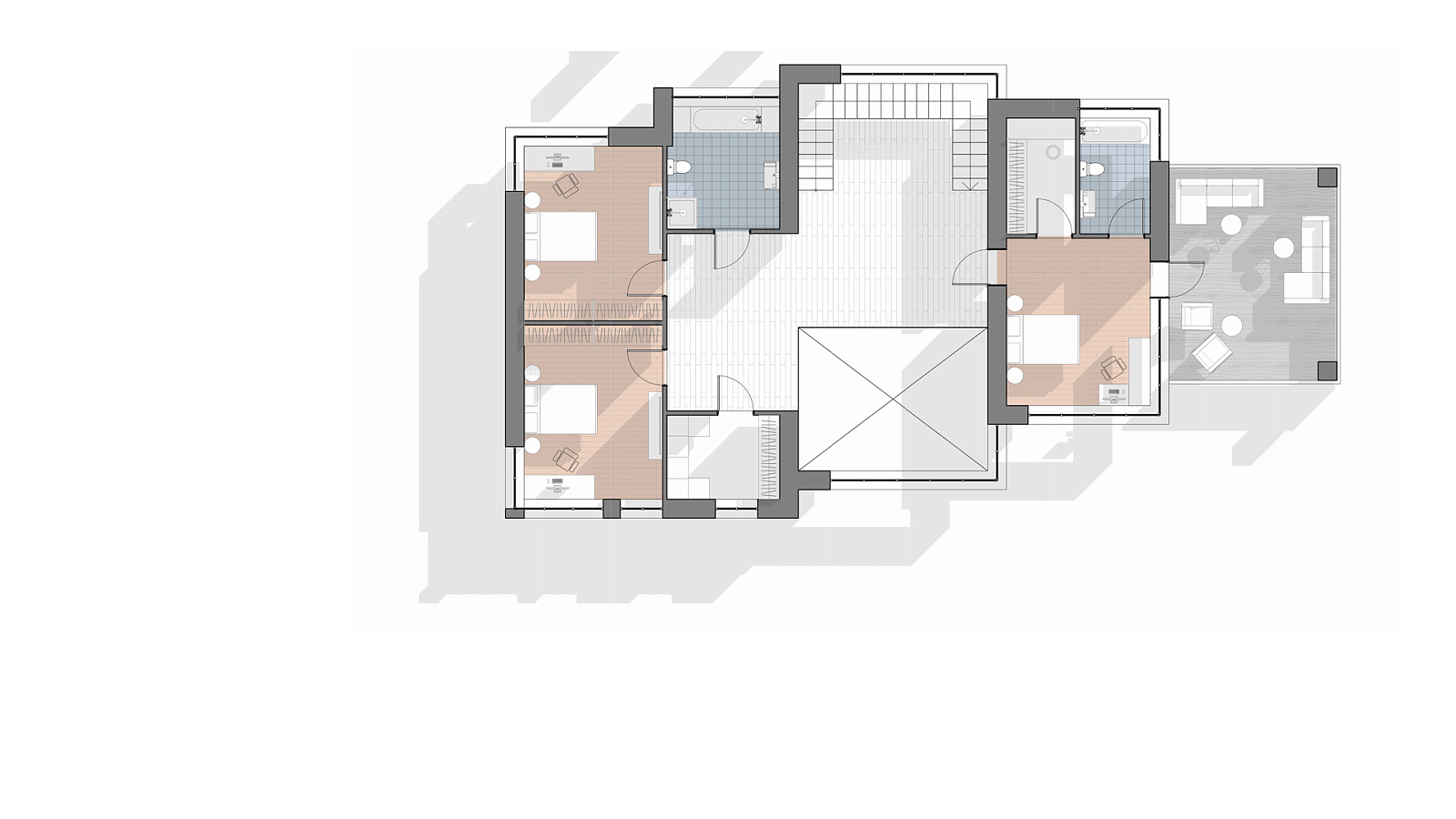 Планировка 2 этаж