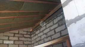 Кровля бани. Охта с баней - 3