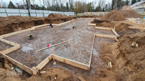 Опалубка фундаментной плиты - 5