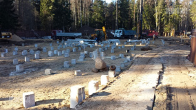 Свайное поле. Забивка свай. - 11