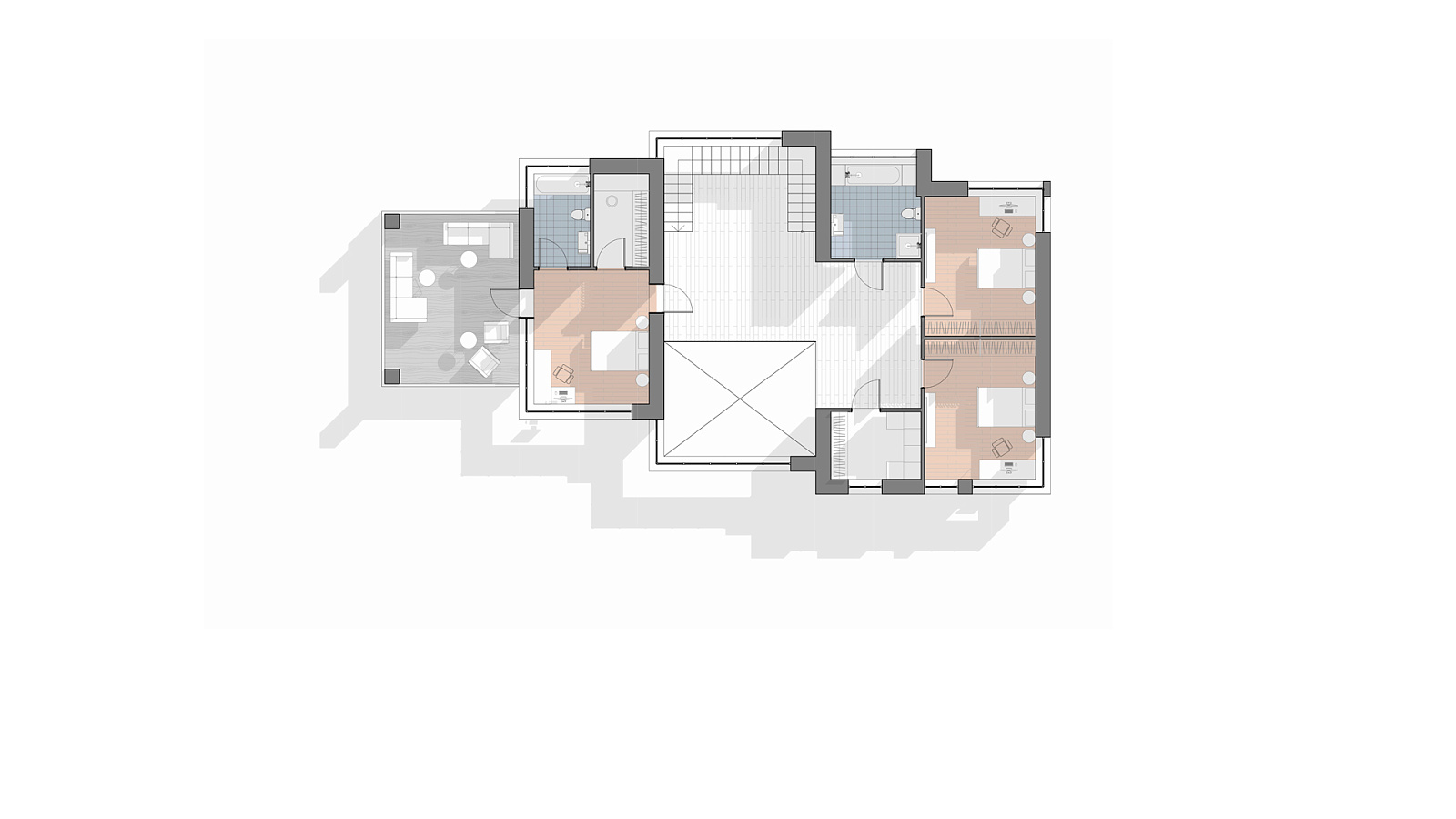 Планировка 2 этаж