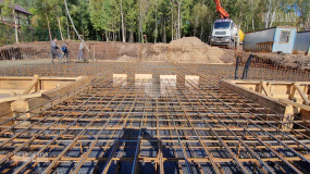 Заливка фундамента - 3