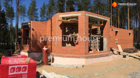 Кирпичные стены 1ого этажа, Энколово 12 - 8