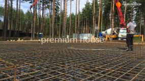 Бетонирование фундаментной плиты - 3