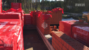 Кладка стен из кирпича 1 этажа - 9