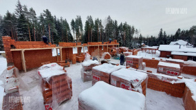 Возведение несущих стен - 6