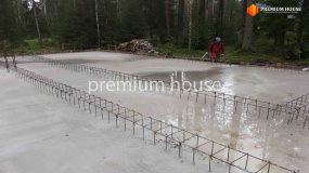 Фундаментная плита с ростверком - 2