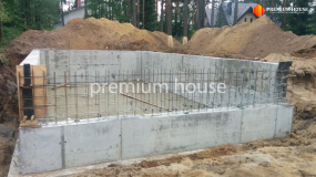 Снятие опалубки стен цокольного этажа - 1