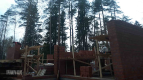 Стены первого этажа - 2