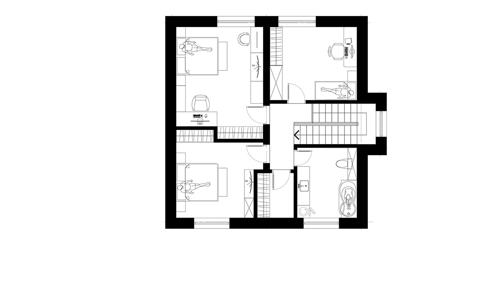 Планировка 2 этаж