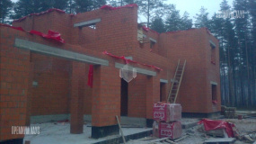 Кладка стен 2-го этажа - 22