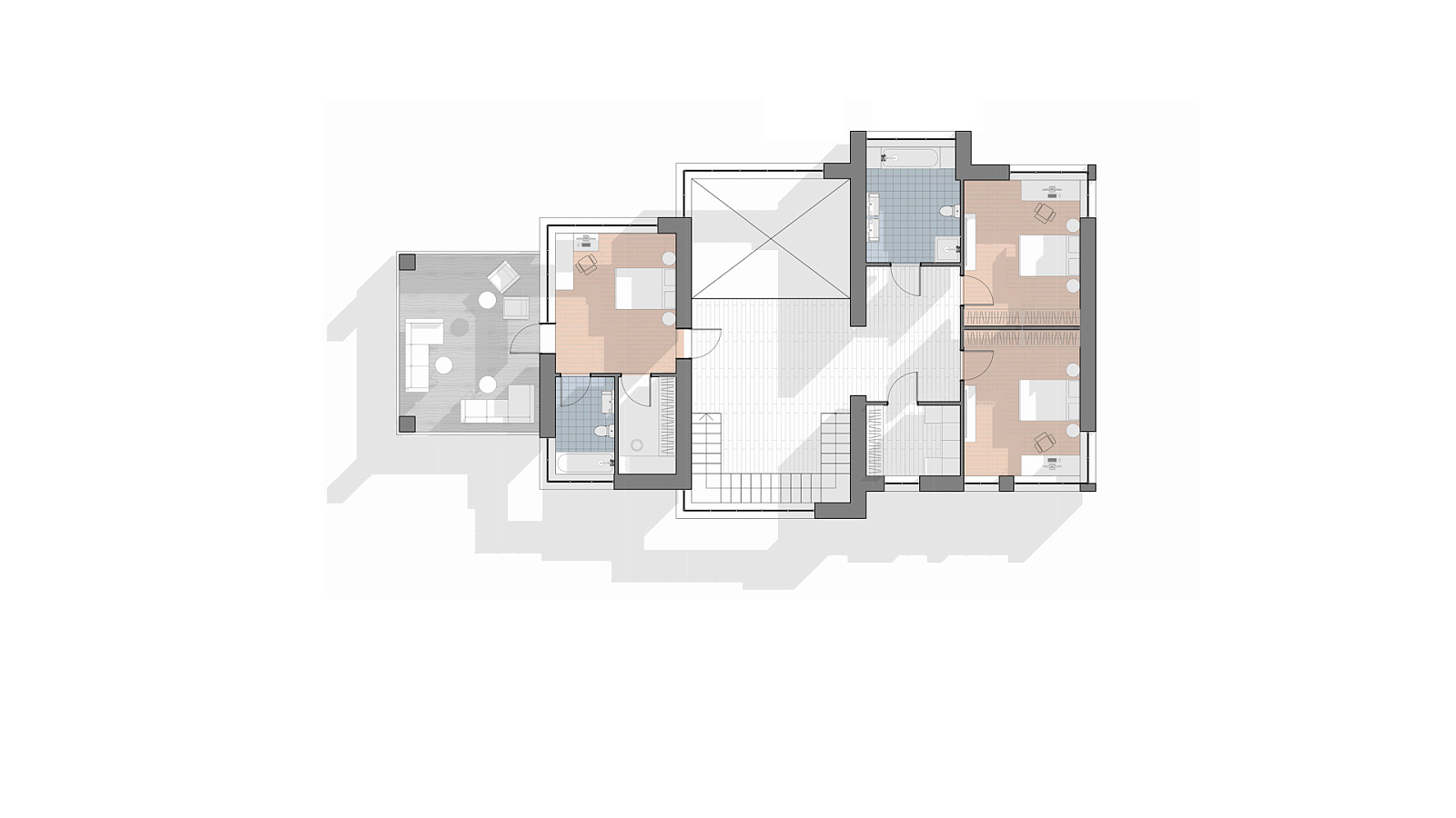 Планировка 2 этаж