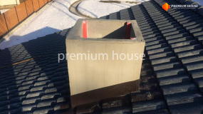 Кровля бани. Охта с баней - 7