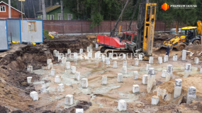 Свайное поле. Забивка свай. - 14