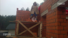 Кладка стен 2-го этажа - 7