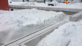 Стены газобетон 1 этаж дома. Охта с баней - 2