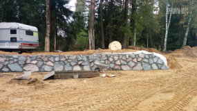 Подпорная стенка, Кингесеп - 1